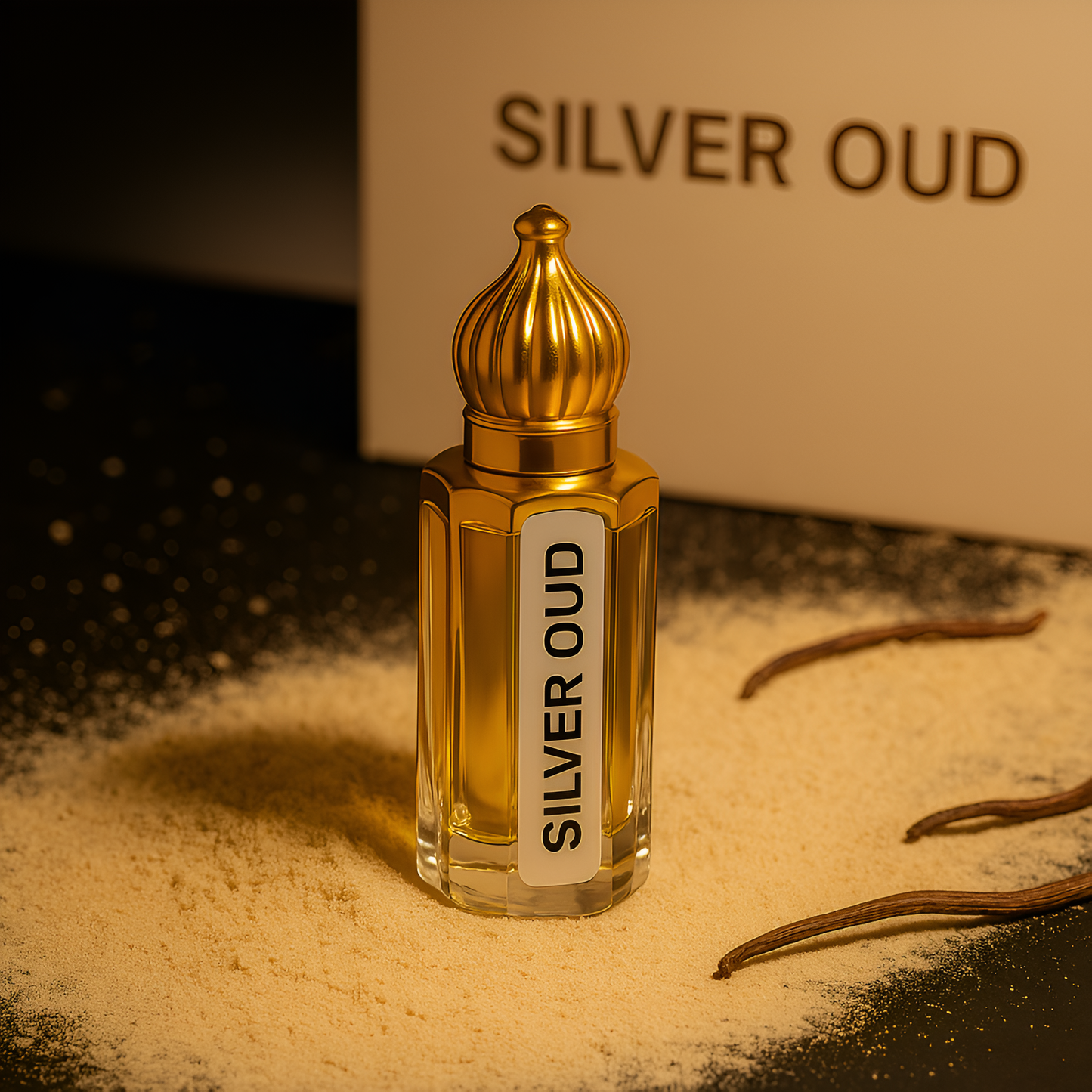 Silver Oud 12ML Attar